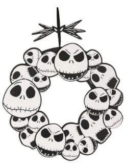 The Nightmare Before Christmas Jack Skellington 17" Wreath