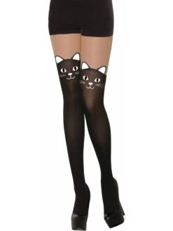 Adult Black Cat Stockings -