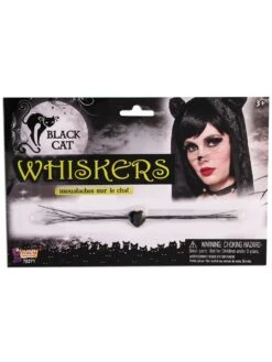 Adult Black Cat Whiskers