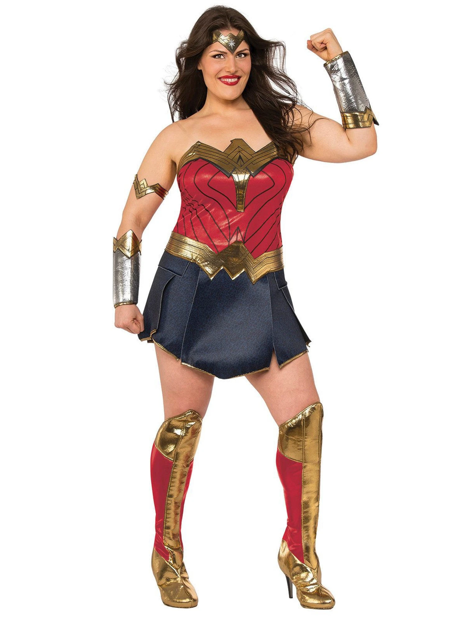 Plus SizeJustice League Movie Wonder Woman Plus Costume 1 Plus SizeJustice League Movie Wonder Woman Plus Costume
