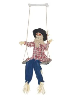 Kicking Scarecrow On Swing