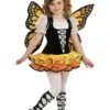 Girls' Monarch Butterfly Fairy Costume