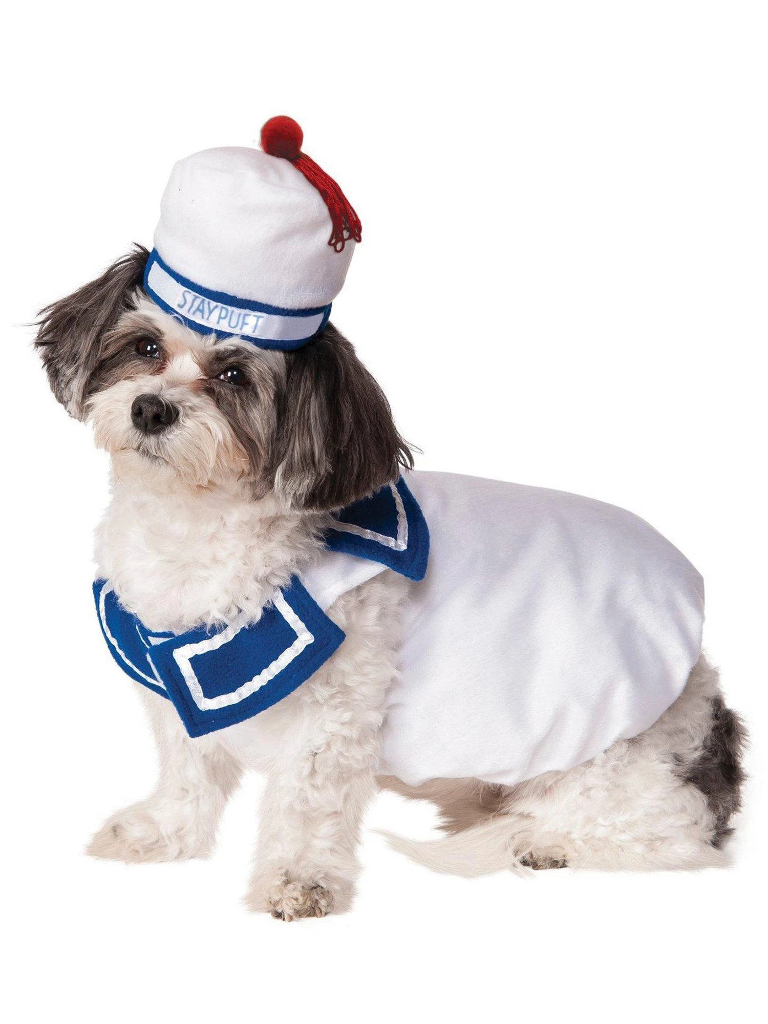 Ghostbusters Stay-Puft Marshmallow Man Pet Costume 1 Ghostbusters Stay-Puft Marshmallow Man Pet Costume