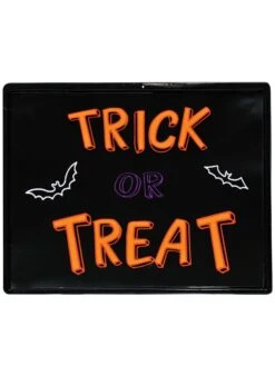 11-inch Trick Or Treat Neon Window Wall Decoration