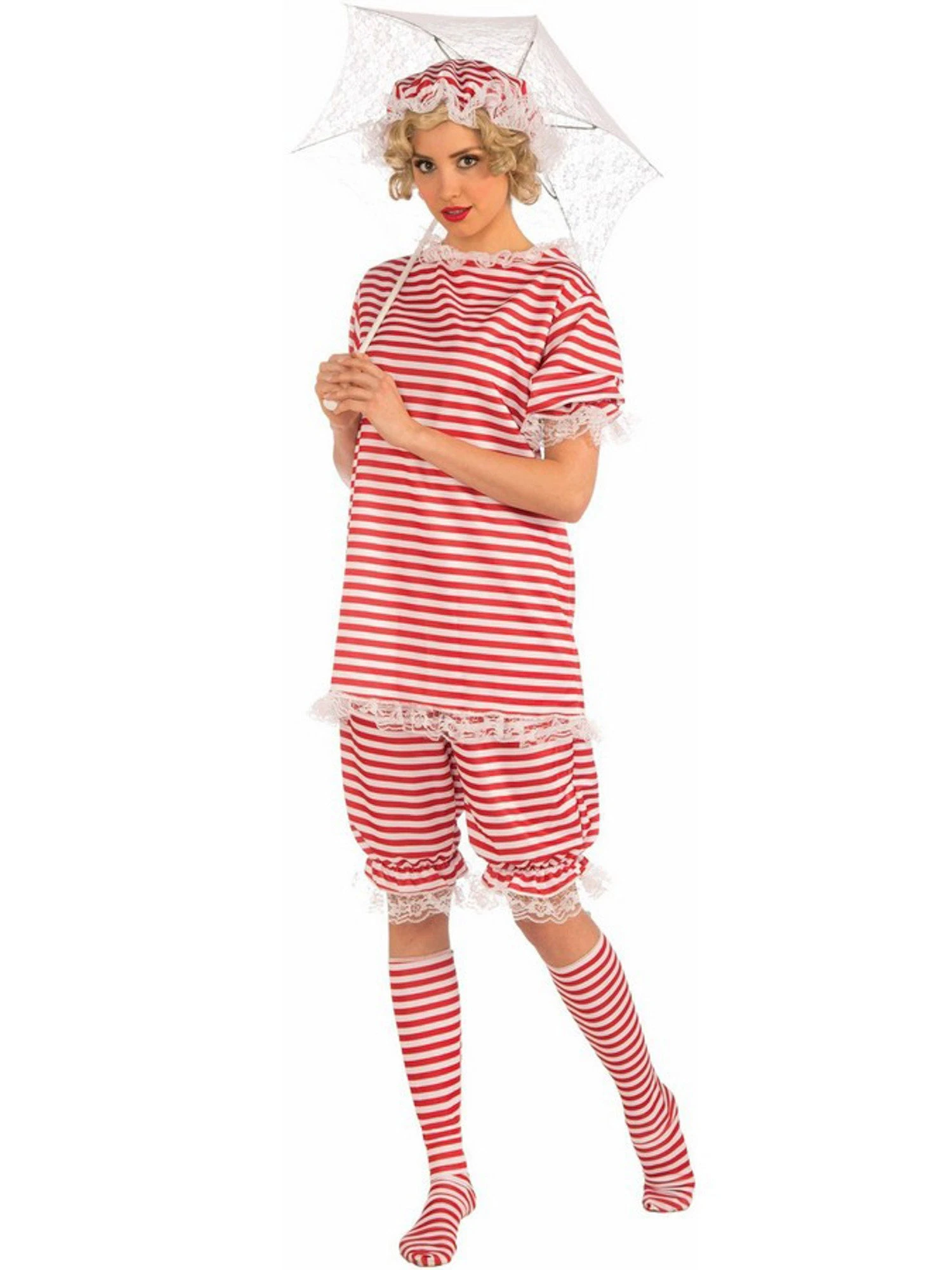 Womens 1920's Bathing Suit Costume 1 Womens 1920's Bathing Suit Costume