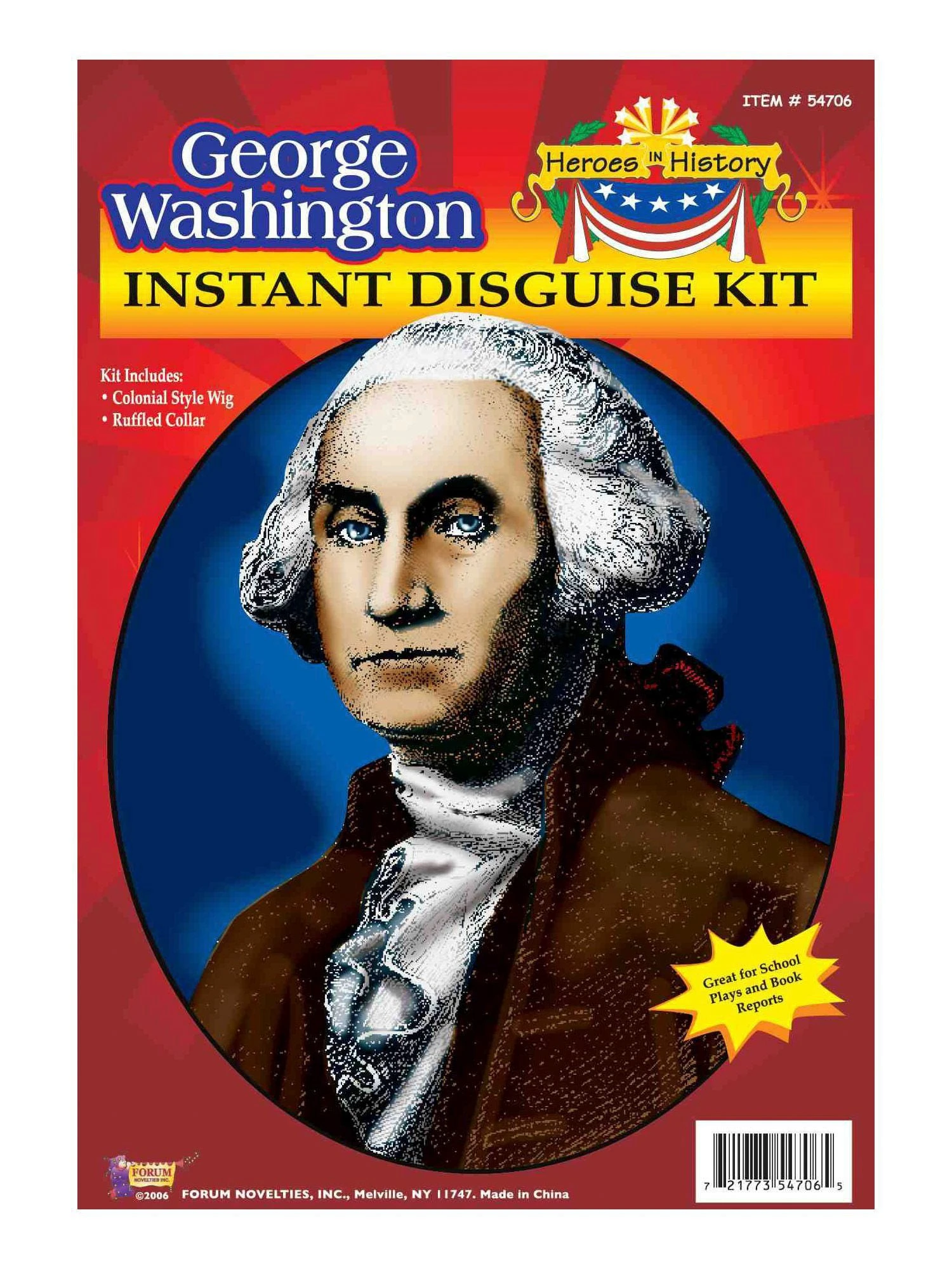 Heroes In History - George Washington Accessory Kit 1 Heroes In History - George Washington Accessory Kit