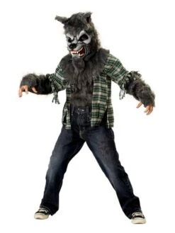 Boys' Howling At The Moon Werewolf Costume