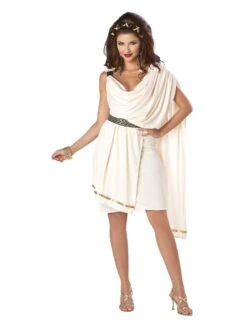 Womens Deluxe Classic Toga Adult Costume