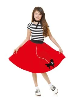 Sweetheart Girl Sock Hop Skirt For Kids