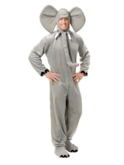 Adult Elephant Costume - Grey