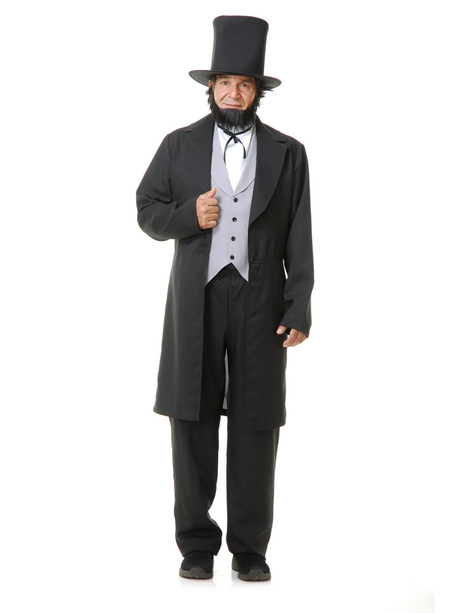 Men's Abe Lincoln Costume 1 Men's Abe Lincoln Costume