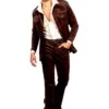 Men's Brown Leisure Suit