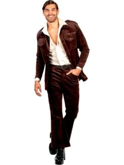 Men's Brown Leisure Suit