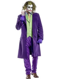 Men's Dark Knight The Joker Costume - Premium