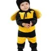 Bumble Bee Jumpsuit And Headpiece For Toddlers