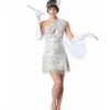Gatsby Flapper Adult Costume Small Classic