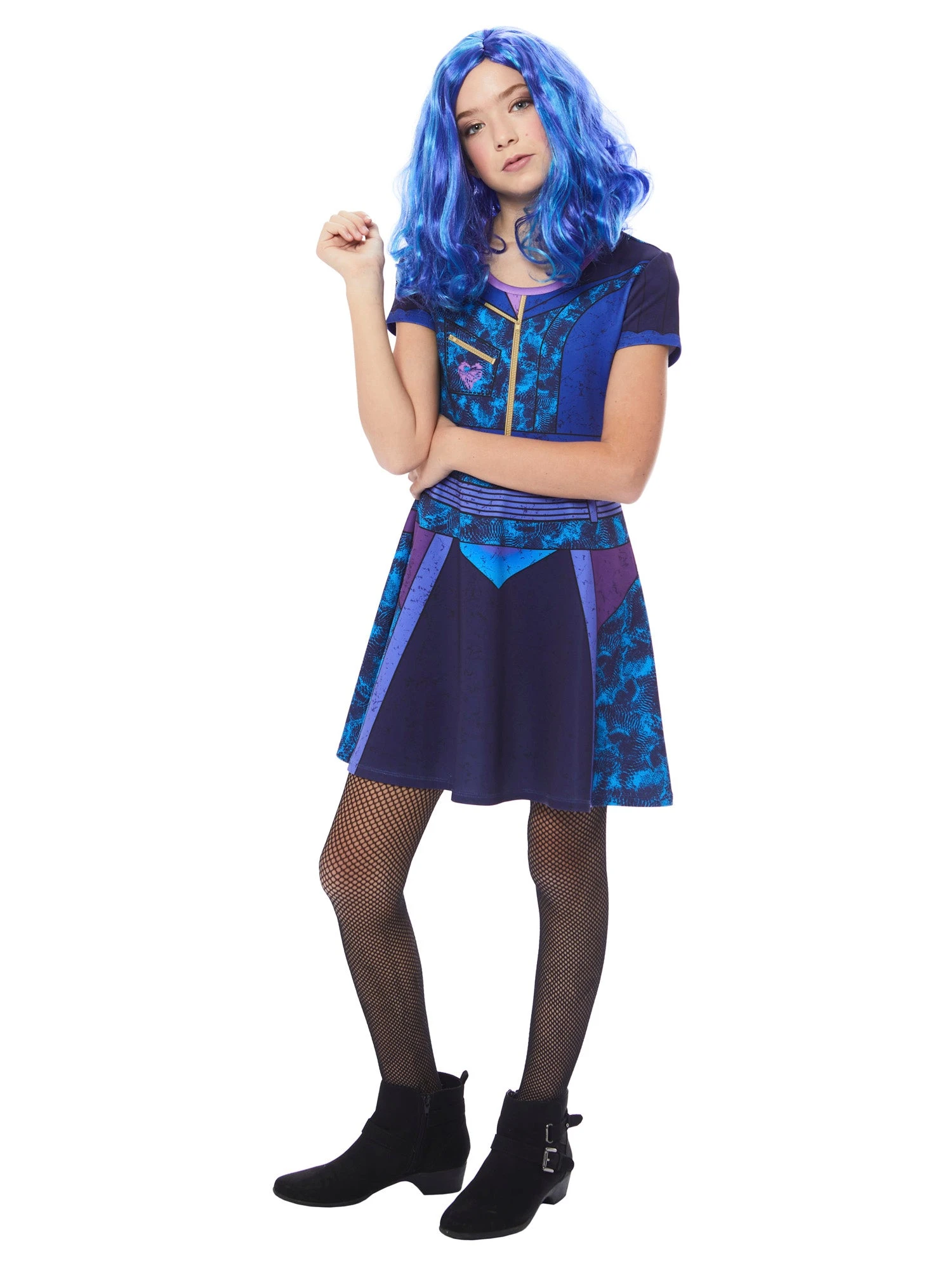 Descendants Child Mal Dress Costume 1 Descendants Child Mal Dress Costume