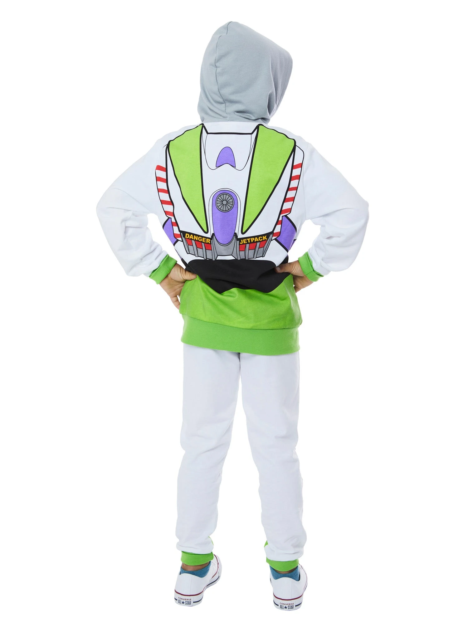 Toy Story 4 Child Buzz Lightyear Hoodie And Pants Costume 4 Toy Story 4 Child Buzz Lightyear Hoodie And Pants Costume - Image 4
