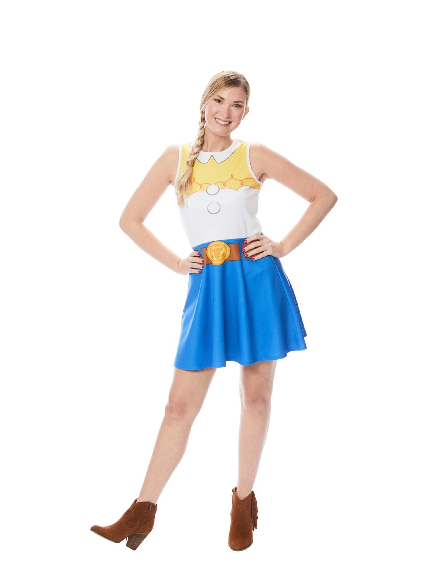 Toy Story 4 Women's Jessie Dress Costume 1 Toy Story 4 Women's Jessie Dress Costume