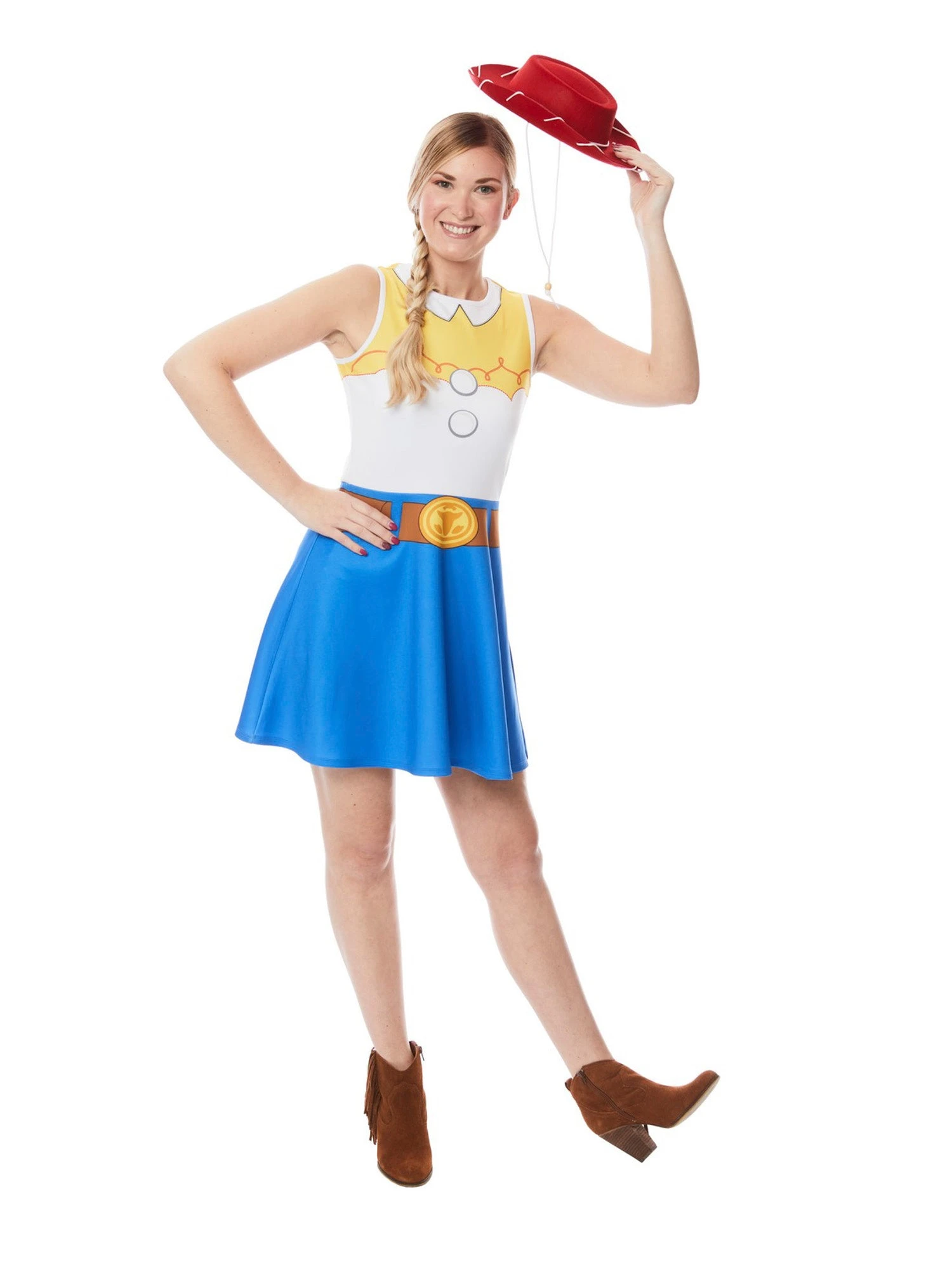 Toy Story 4 Women's Jessie Dress Costume 2 Toy Story 4 Women's Jessie Dress Costume - Image 2