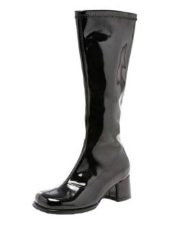 Black Patent Go Go Boot Child