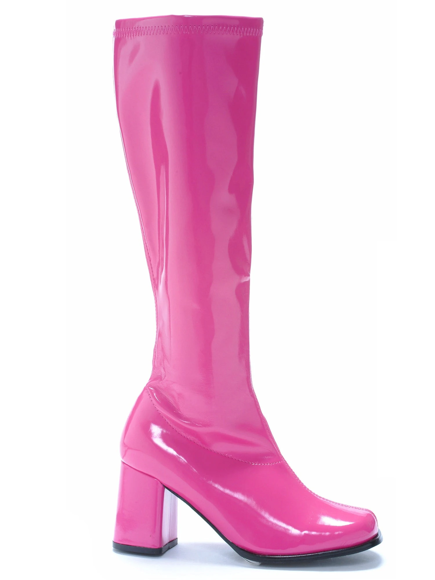 Women's Fuchsia Patent Go Go Boots 1 Women's Fuchsia Patent Go Go Boots