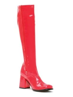 Red Patent Gogo Boot Adult