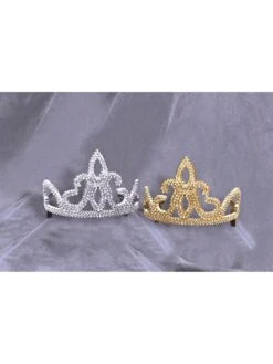 Adult Silver Plastic Tiara