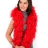 Adult Red Feather Boa