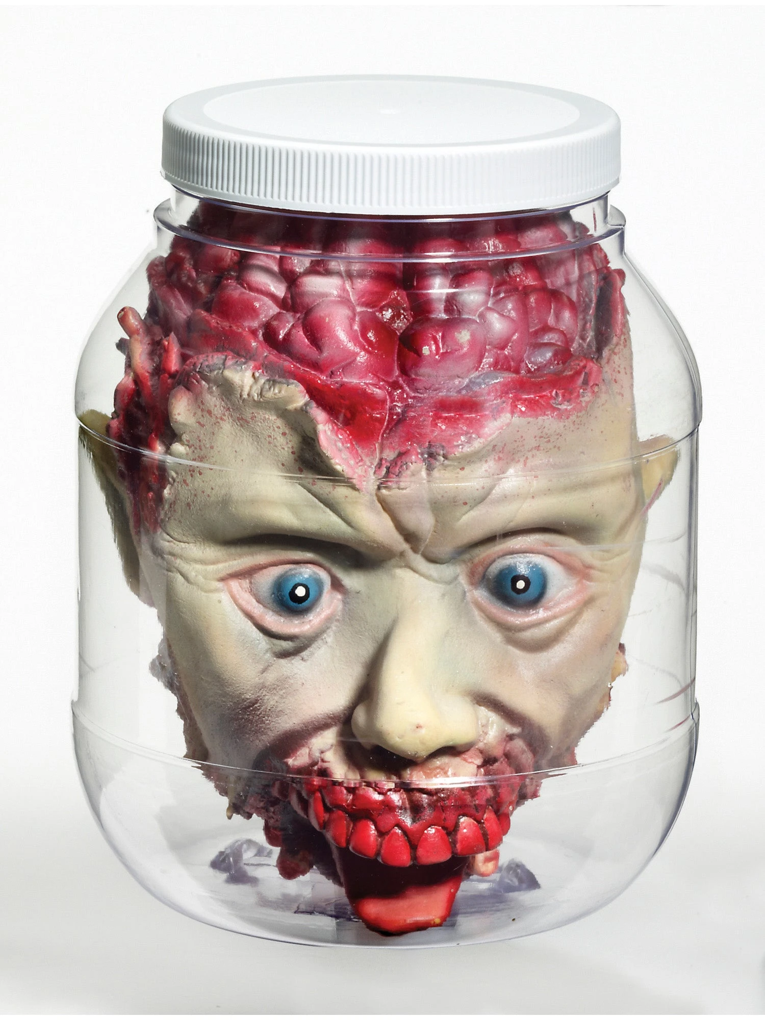 Bloody Severed Head In Clear Jar 2 Bloody Severed Head In Clear Jar - Image 2