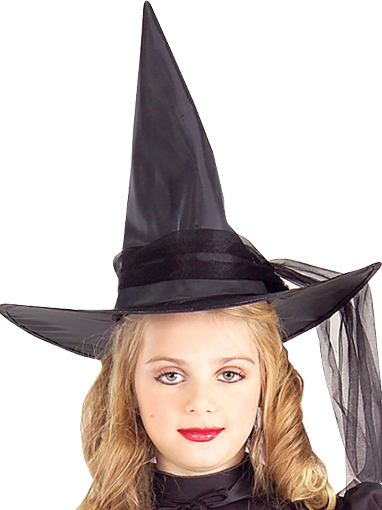 Girls' Black Classic Witch Costume 2 Girls' Black Classic Witch Costume - Image 2