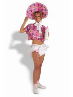 Costume - Adult Pink Baby Doll Classic