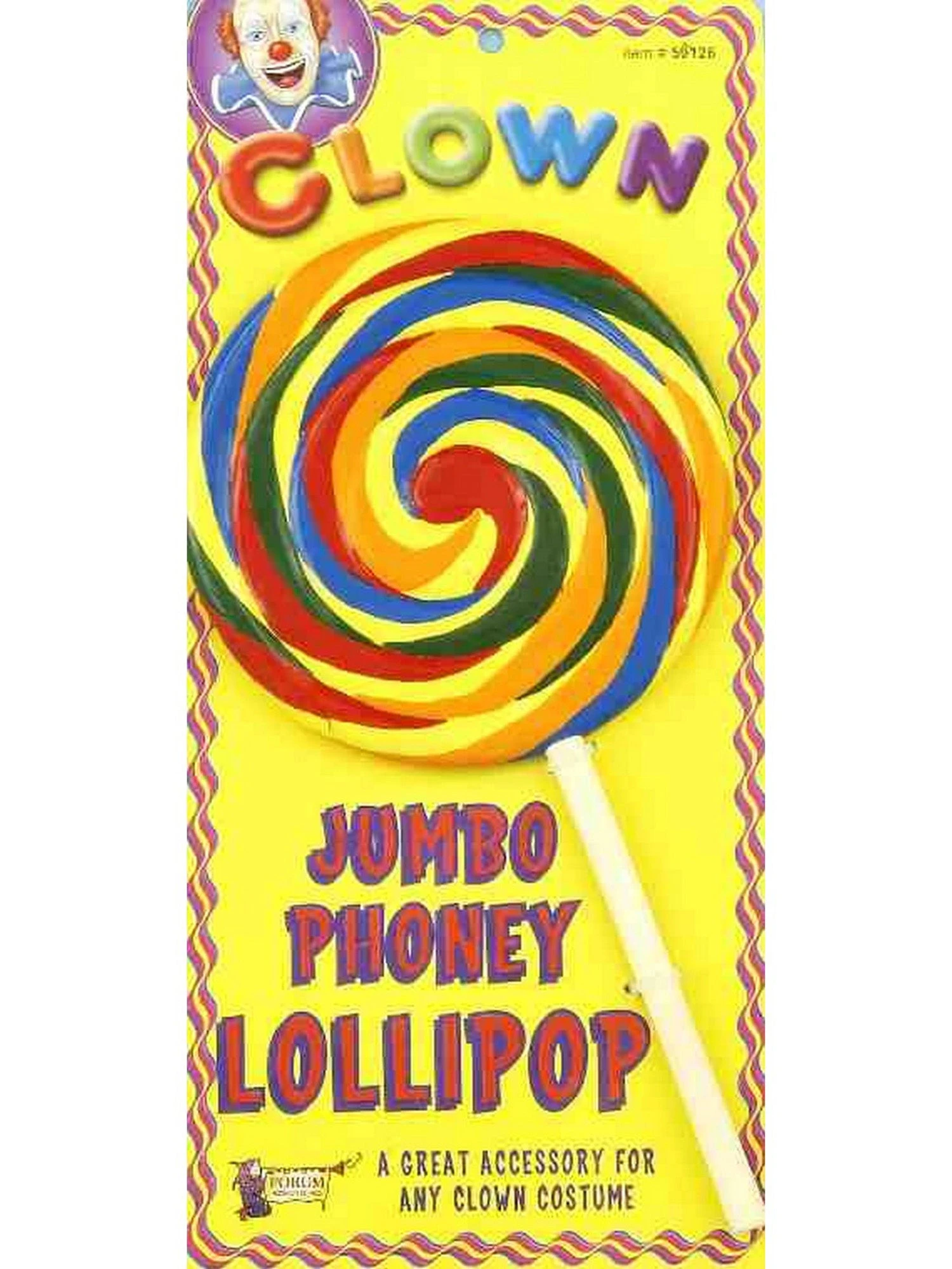 Adult Clown Lollipop Prop 1 Adult Clown Lollipop Prop