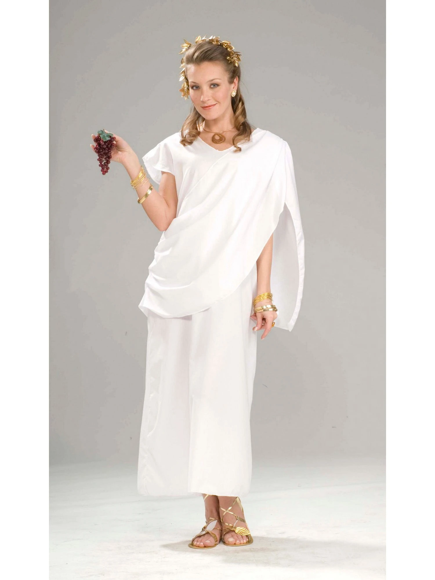 Adult White Toga Costume 1 Adult White Toga Costume