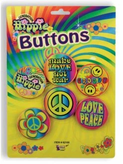 Radical Hippie Button
