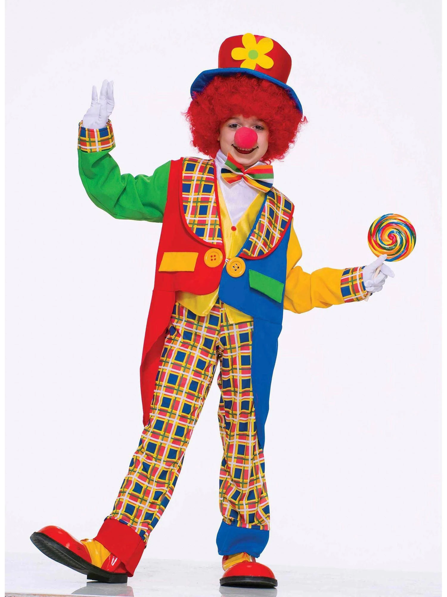 Clown Around Town Child Costume 1 Clown Around Town Child Costume