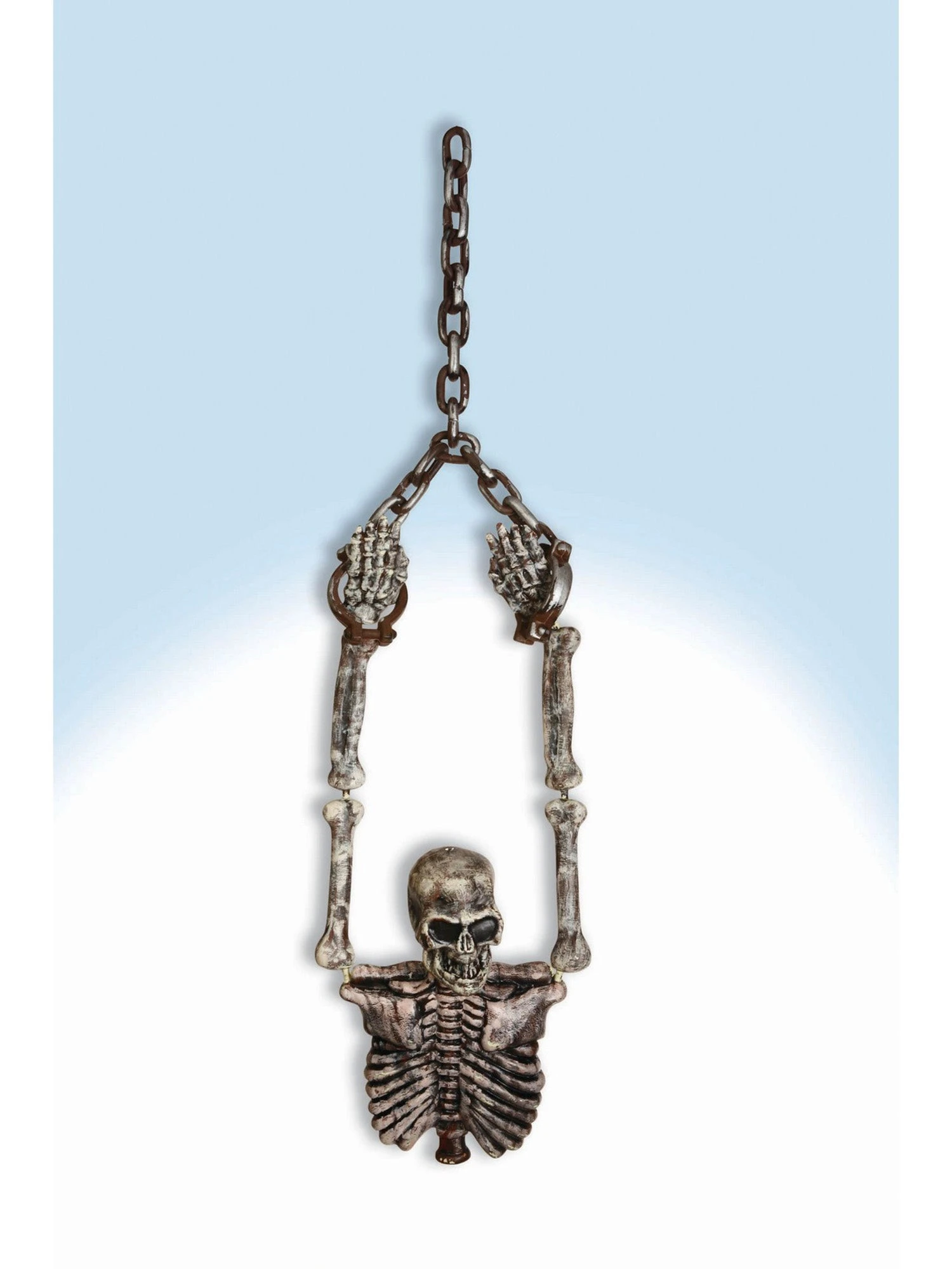Chained Hanging Skeleton Torso Decoration 1 Chained Hanging Skeleton Torso Decoration