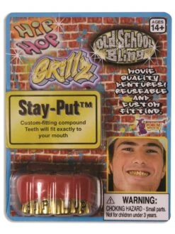 Adult Grillz Hip Hop Teeth Accessory
