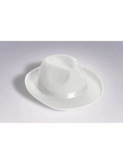 Adult White Fedora