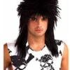 Adult Black Rockstar Wig