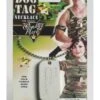 Adult Army Dog Tag Necklace