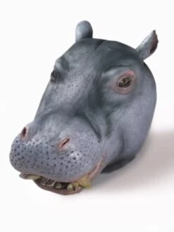 Adult Hippo Deluxe Latex Mask