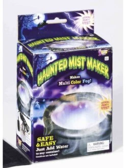 Haunted Cauldron Mist Maker With Lights