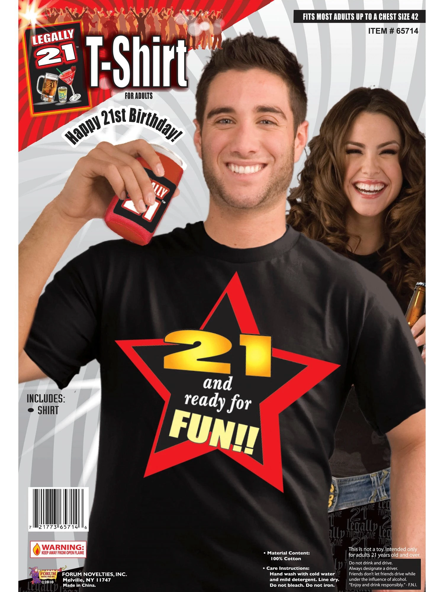 Legally "21 & Ready For Fun" Shirt 1 Legally "21 & Ready For Fun" Shirt