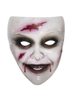 Adult Transparent Zombie Mask Female