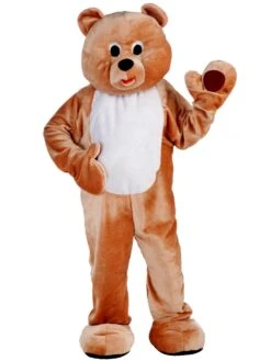 Teddy Bear Economy Mascot Adult Costume