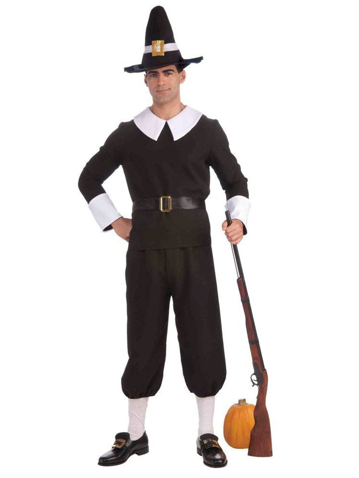 Colonial Pilgrim Man Adult Costume 1 Colonial Pilgrim Man Adult Costume