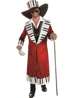 Mens Piano Playa Pimp Costume