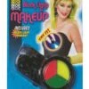 Adult Neon Tri-Color Makeup