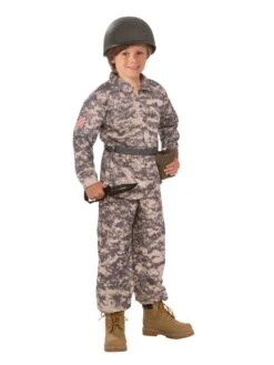 Child's Military Desert Costume